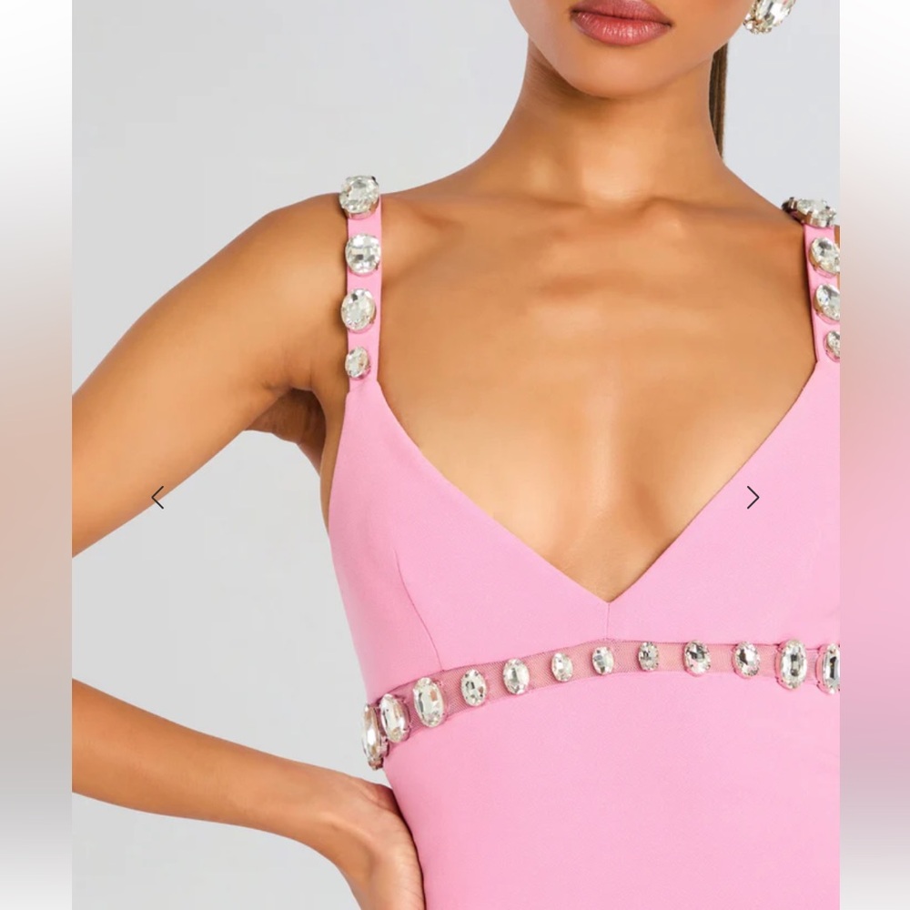 Retrofete Polly Dress, pink, size M